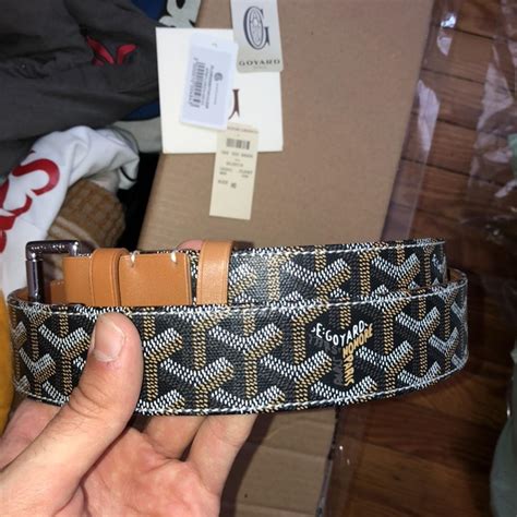 a goyard belt|goyard belt luxury.